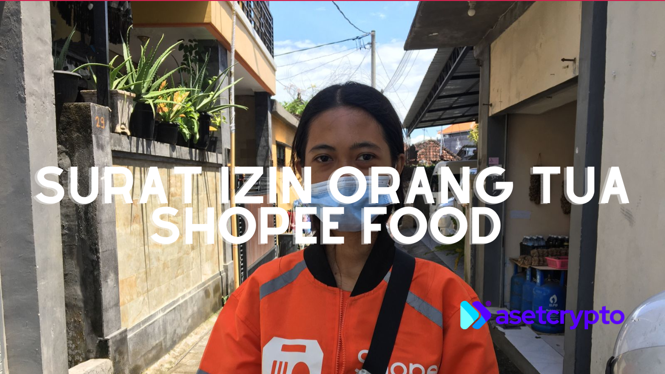 Surat Izin Orang Tua Shopee Food